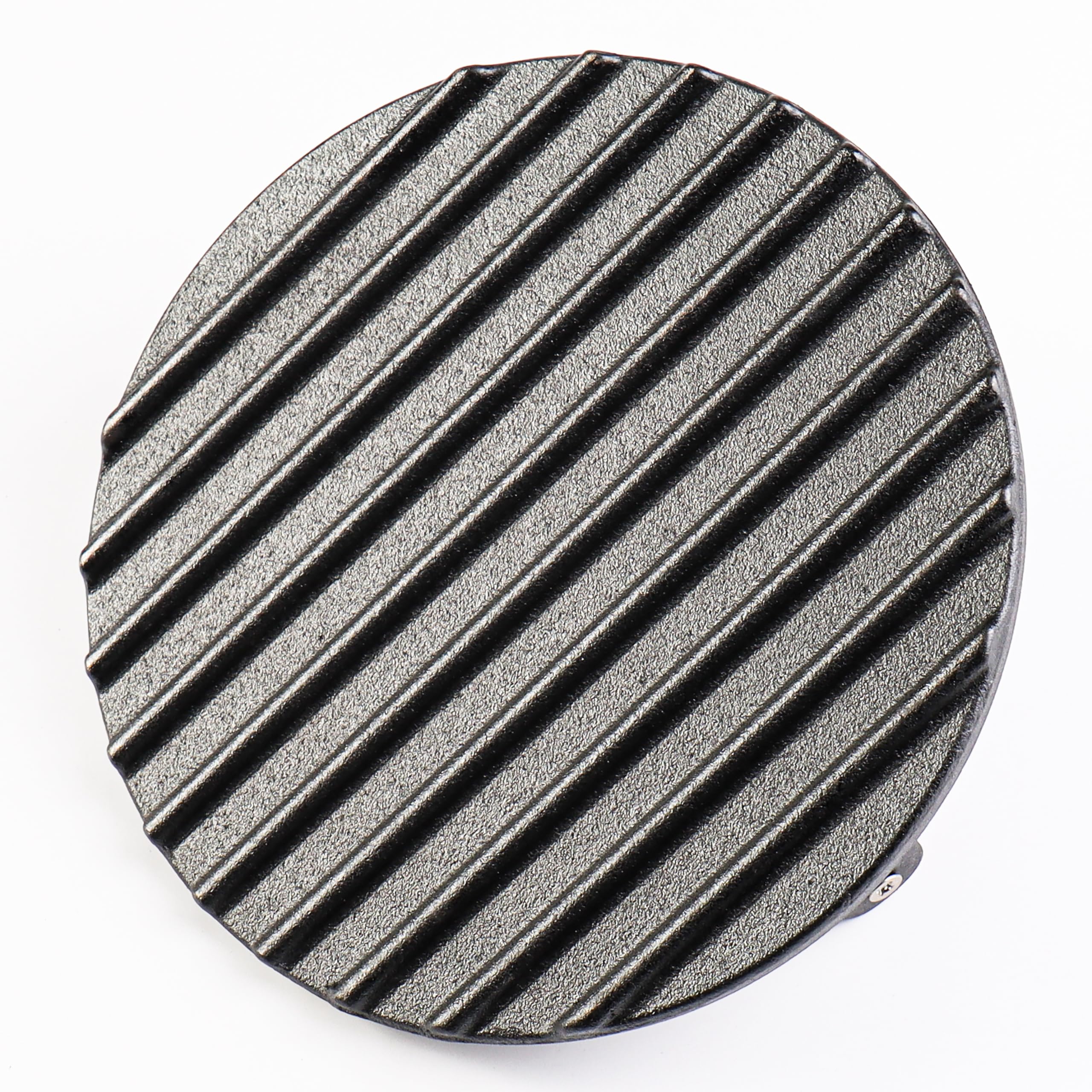 Personalized Heavy Duty Cast Iron Smash Burger Press, Grill Press Barbeque Wedding Housewarming Gift, Engraved Name Family Meat Press Gift for BBQ (Round (7