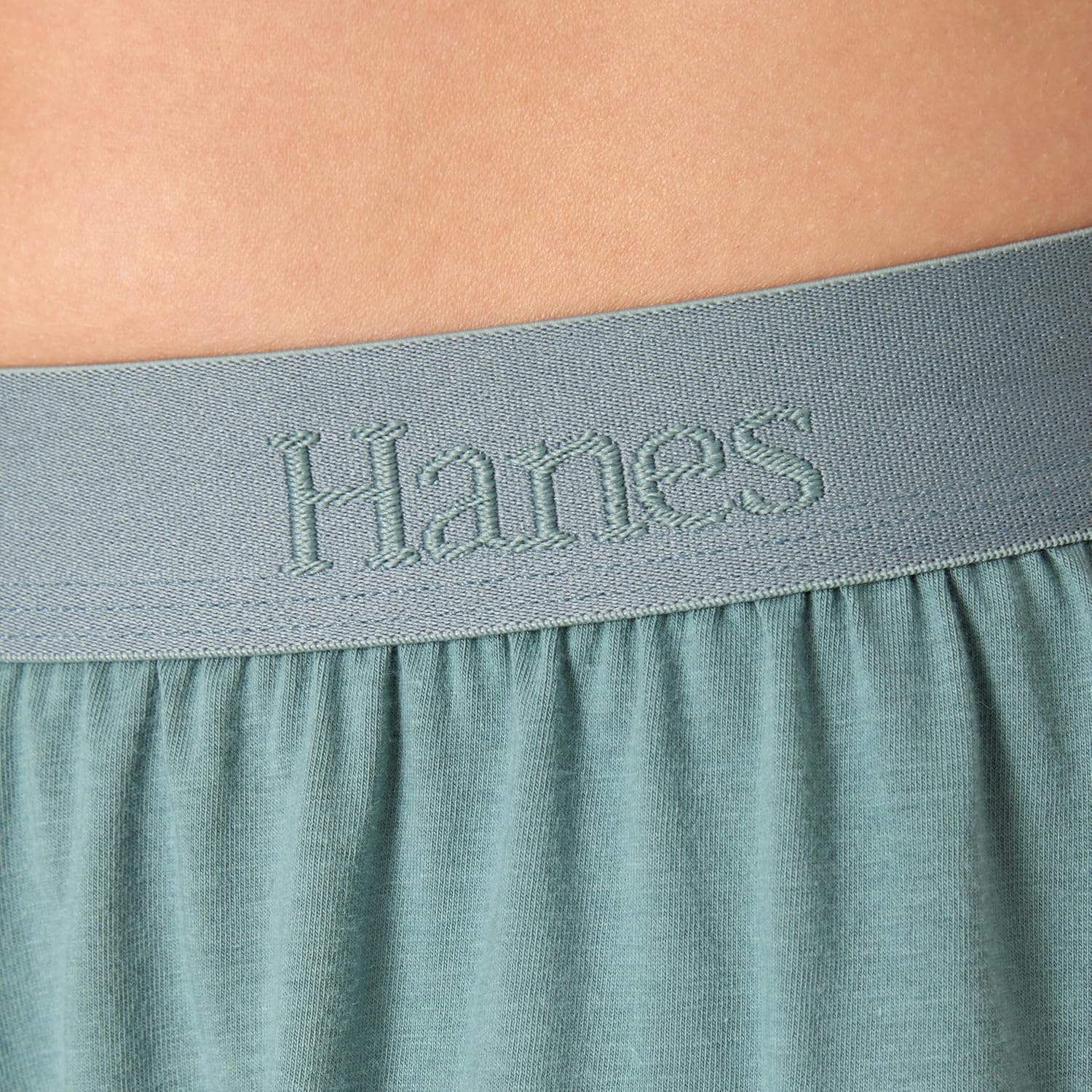 Hanes womens Originals 2-piece Lounge Set, Supersoft Cropped Baby Doll Tee & Sleep Shorts Loungewear Set - Image 4