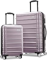 Vista 67 de Samsonite Omni 2 - Equipaje rígido extensible con ruedas giratorias, Plateado (Arctic Silver)