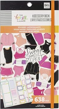 ME & MY BIG IDEAS Accessory Book, Fitness, 638/Pkg