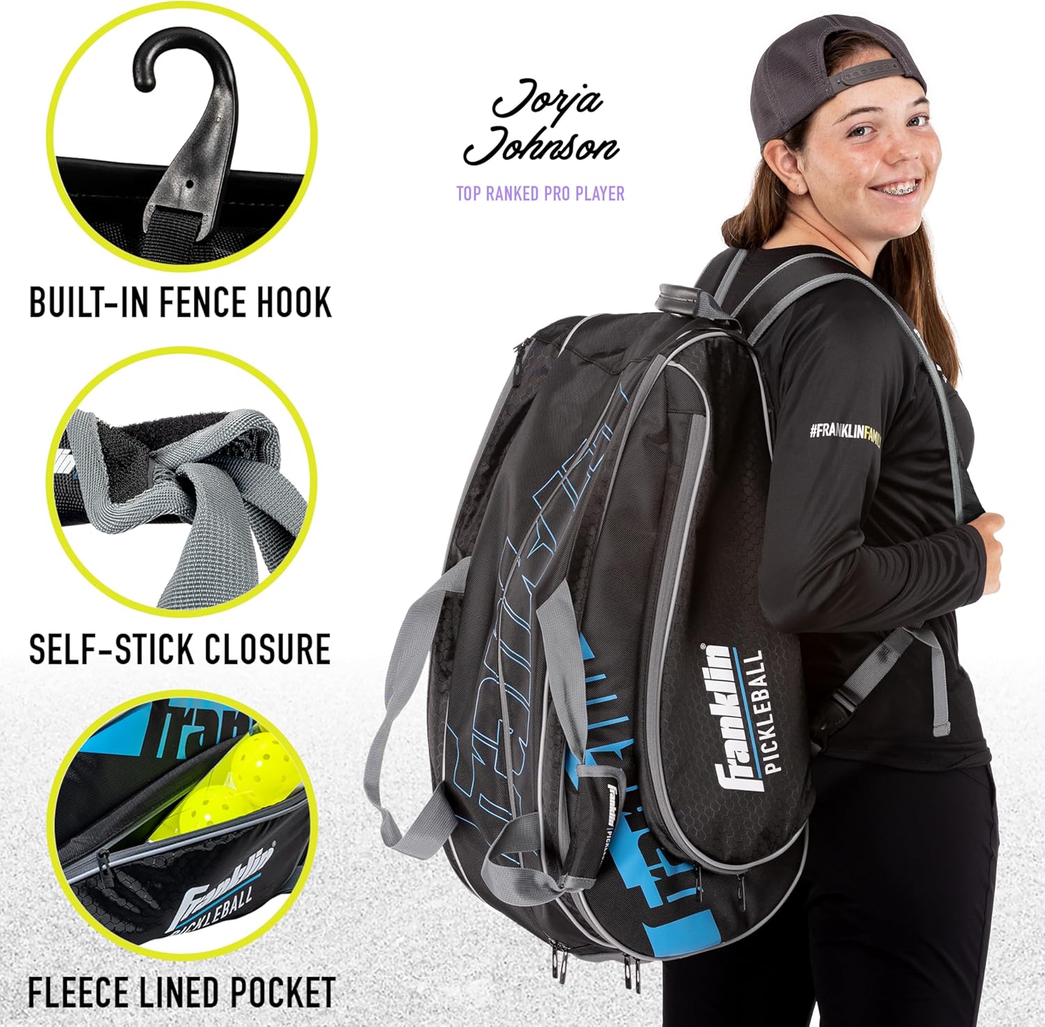Franklin Sports Pro Series Paddle Bag