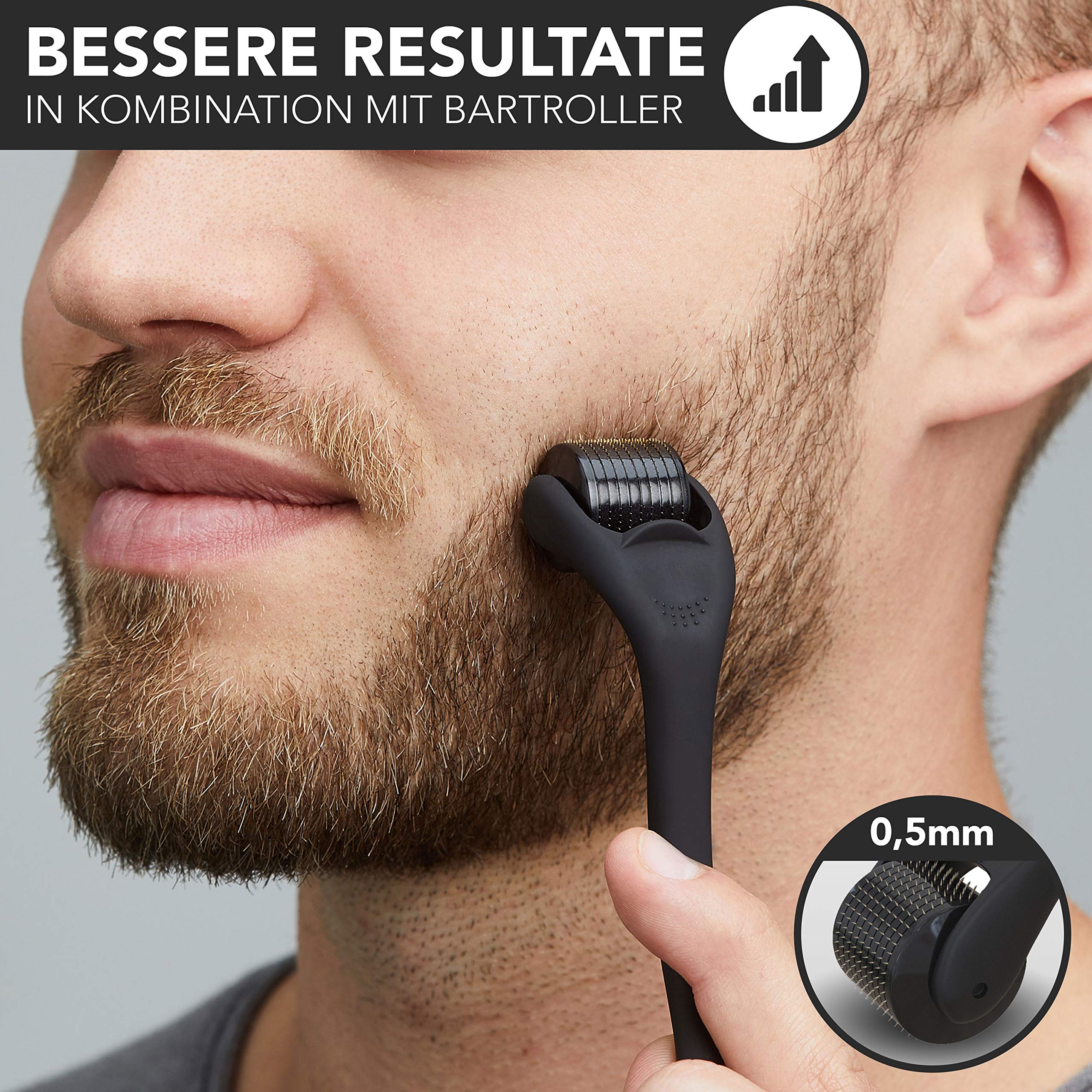 Anthony Brown® Beard Growth Serum - Bart Wachstums Serum Männer - belegte Wirkung durch Capilia Longa für mehr Bartwuchs - Bartwuchsmittel ohne Nebenwirkungen