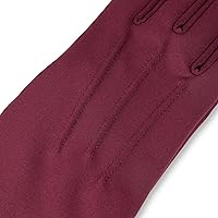 Vista 9 de isotoner Guantes elásticos de elastano para clima frío para mujer con forro polar cálido Negro