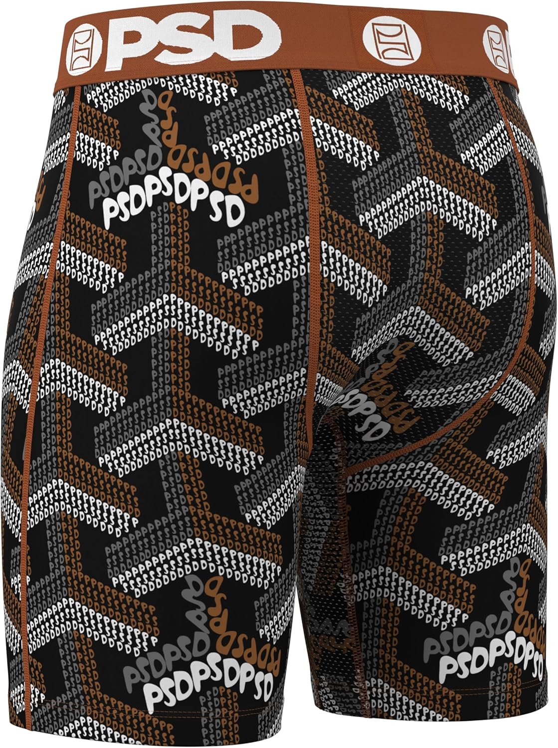 PSD Underwear Mens Boxer Briefs - Luxury Print, Standard Length Packs and Singles, Soft & Breathable Boxer Briefs for Men - Image 3