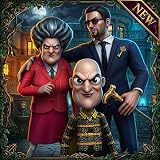 Spooky Teacher 3D: Prank Escape & Tycoon Life