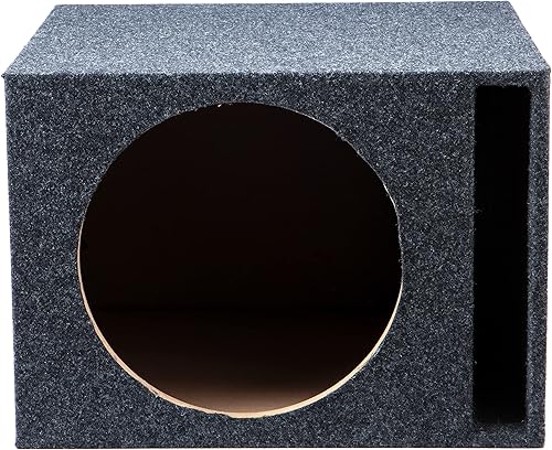 Miniatura 2 de Audio para coche solo 12" ventilado subwoofer estéreo subwoofer caja portada 58" MDF