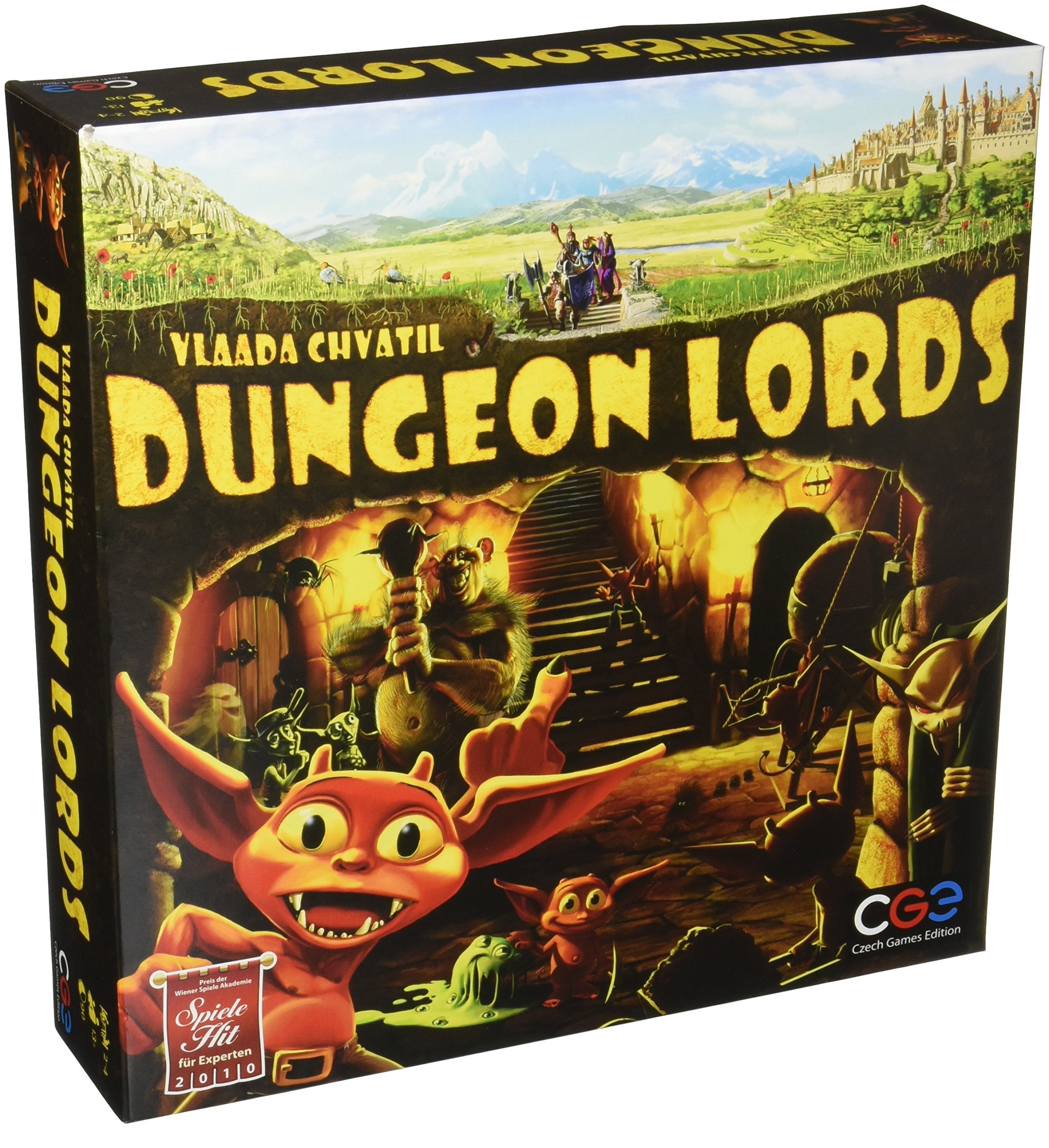 Dungeon Lords Board Game with Festival Season Expansion - 100% Complete