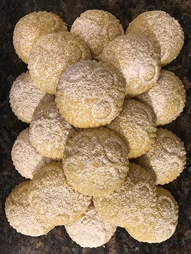 Maamoul con nueces y mantequilla pura, 18 piezas