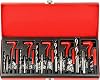 131PCS Helicoil Metric Thread Repair Tool Kit, HSS Drill Repair Kit, Suitable for M5 M6 M8 M10 M12 Internal Screw Hole