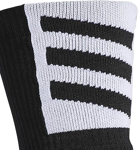 Miniatura 4 de adidas Unisex Creator 365 Basketball Crew Socks (1-Pair)