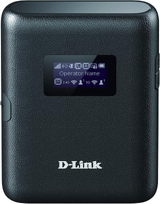 D-Link DWR-933 Router MiFi 4G+ LTE Cat6, 300 Mbps, batería, MiFi, HotSpot, WiFi, AC 1200 Mbps, WPS, Color Negro