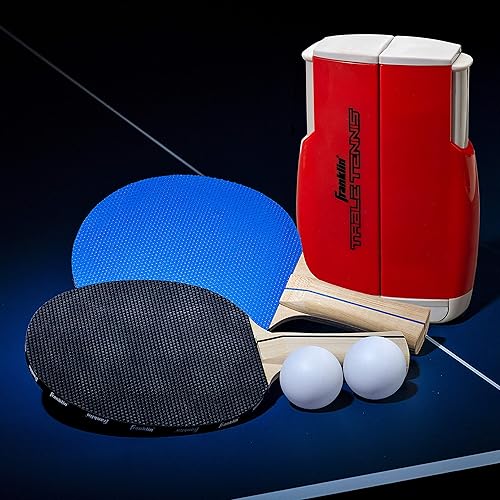Miniatura 7 de Franklin Sports - Juego de ping-pong portátil completo