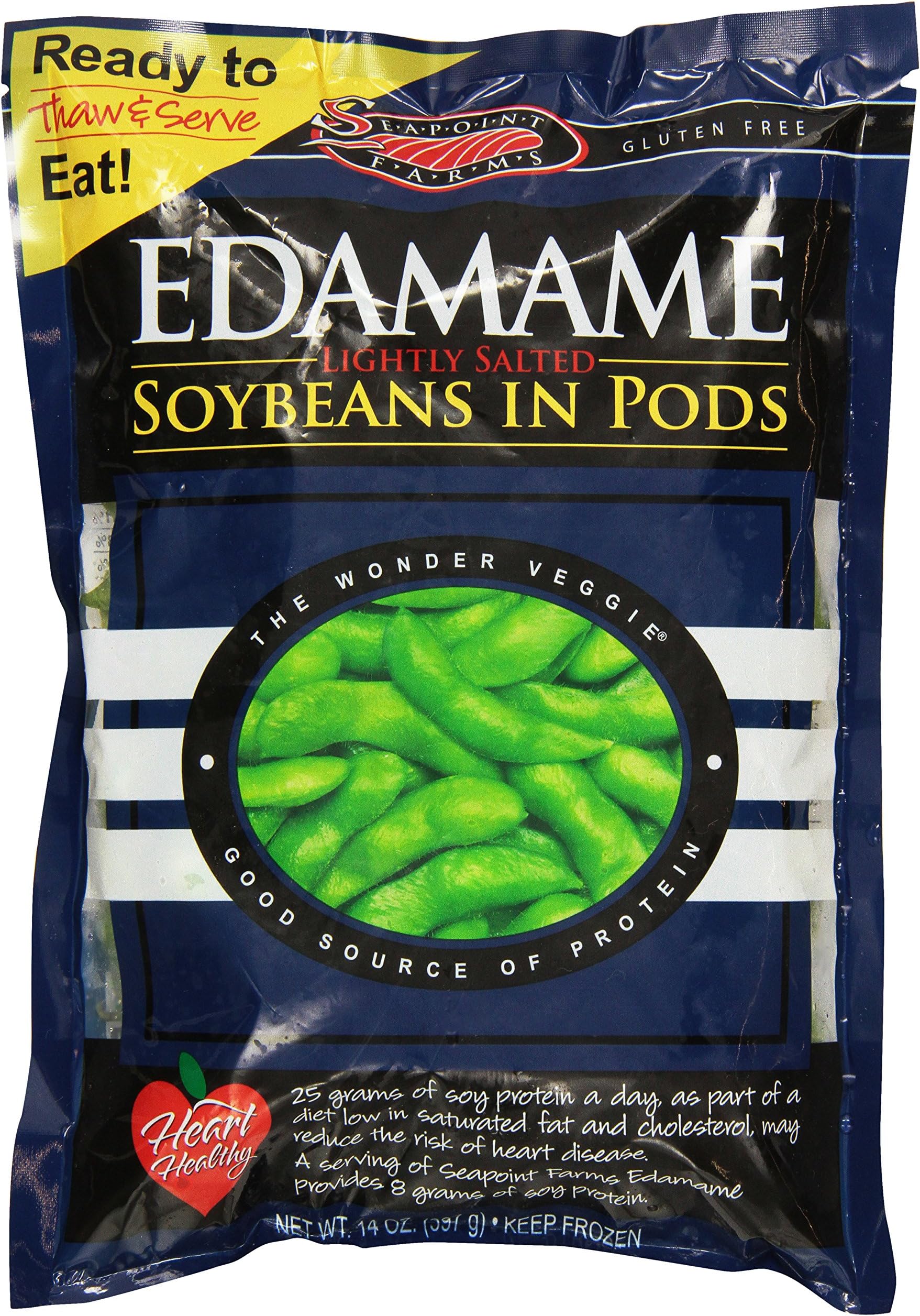 Seapoint Farms, Edamame, Ready To Eat, 14 oz (Frozen)