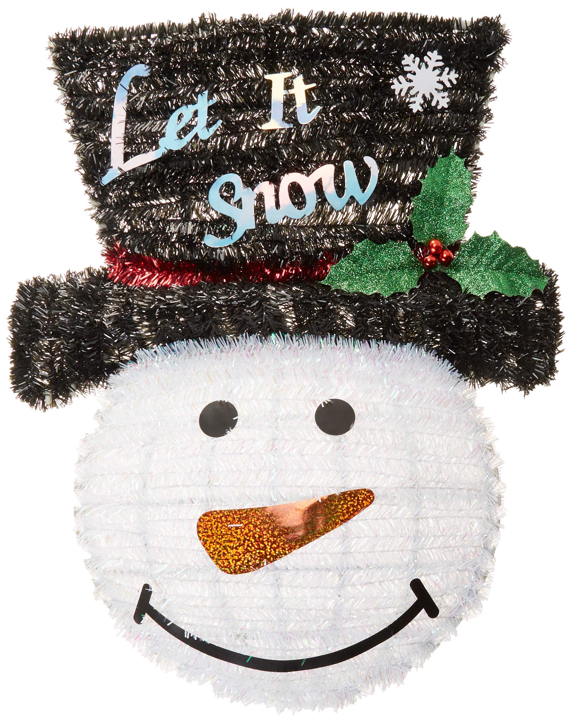 Snowman Face Decor
