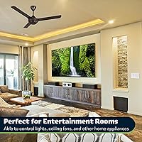 Vista 5 de TOPGREENER Temporizador de interruptor de cuenta regresiva de 4 horas Interruptor eléctrico para ventiladores, luces de ventilación, calentadores