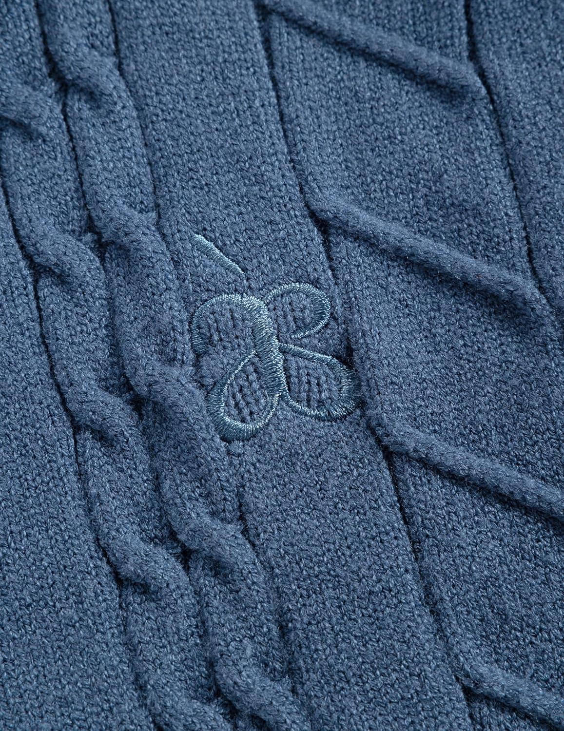 Aelfric Eden Womens Fall Long Sleeve Sweater Button Down Polo Lapel V Neck Cable Knitted Pullover Fashion Outfits - Image 5