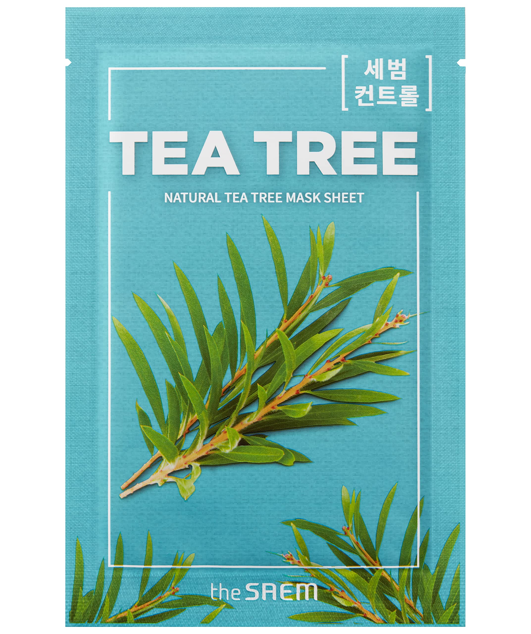 Natural Tea Tree Mask Sheet Mascarilla Árbol De Té 21Ml