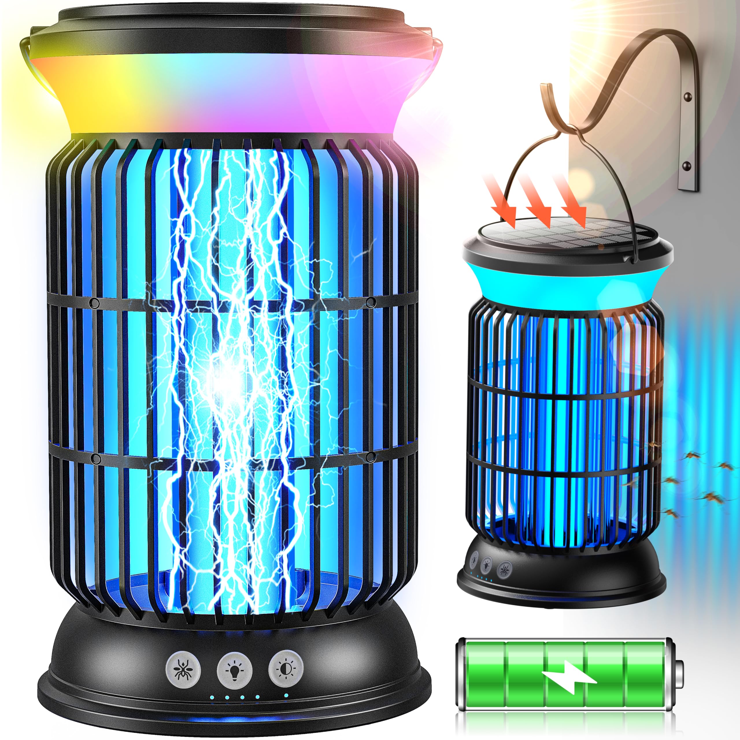 Sayneep Solar Bug Zapper Outdoor