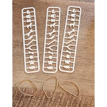 3 Sets Replacement Pieces Compatible with Operation Skill Game 36 Parts Newly Designed, Fits Standard Boards Pieces Only, No Board