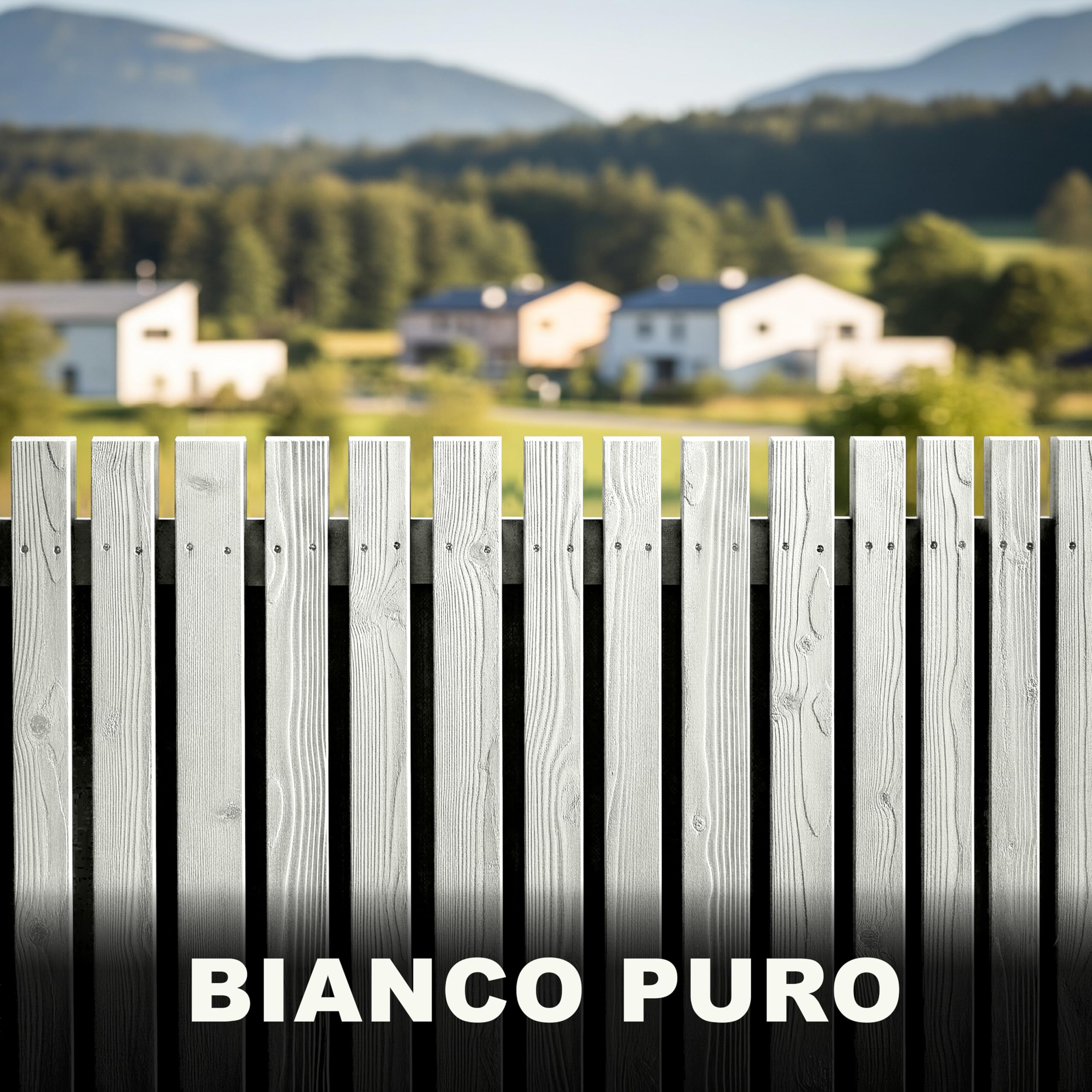 Pittura colorata opaca per legno vernice acqua mobili protettiva W421 Bianco puro sim. RAL 9010 - 2.5L