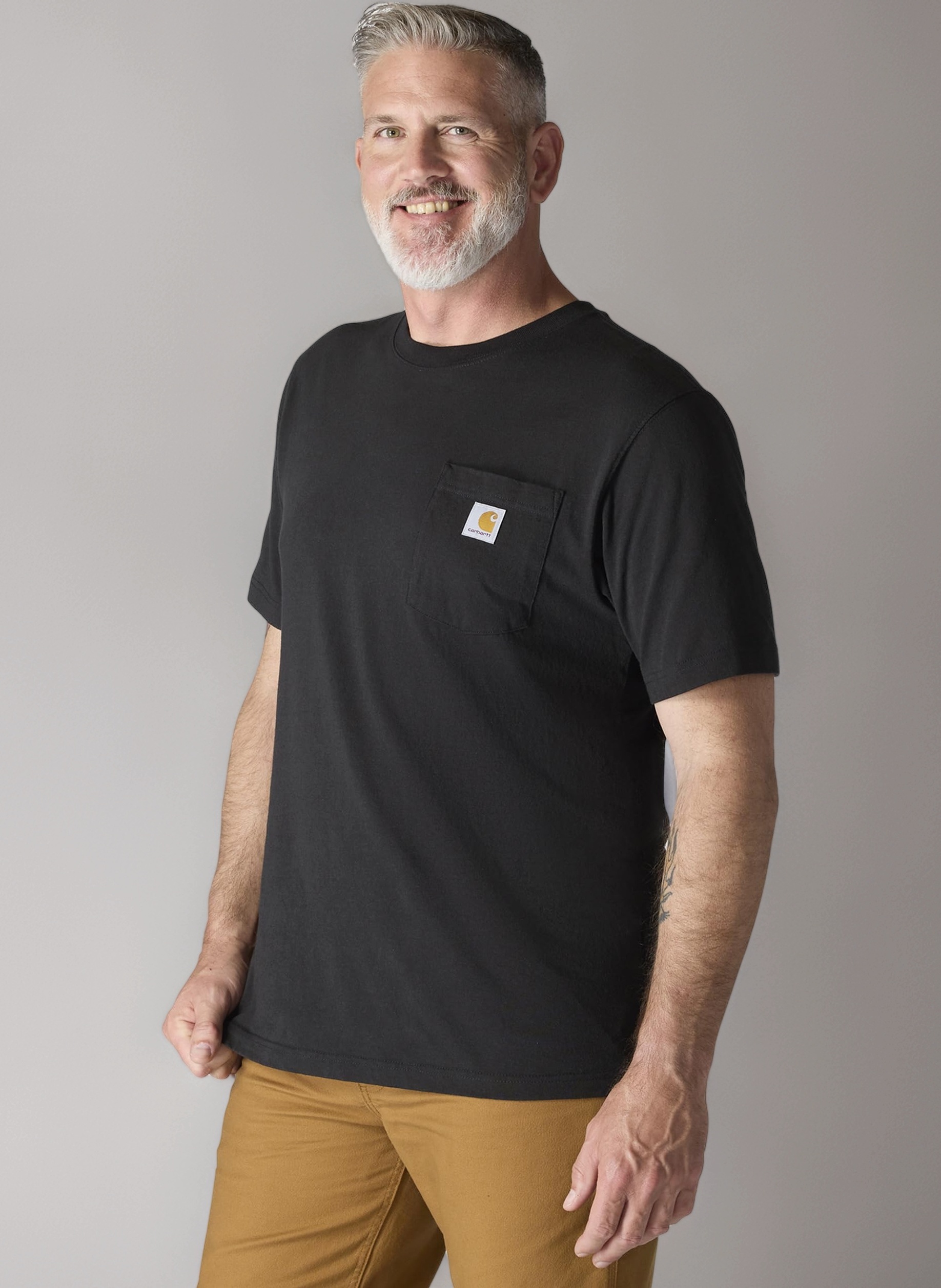 Carhartt Men's Loose Fit Heavyweight Short-sleeve Pocket T-shirt (Big & Tall)