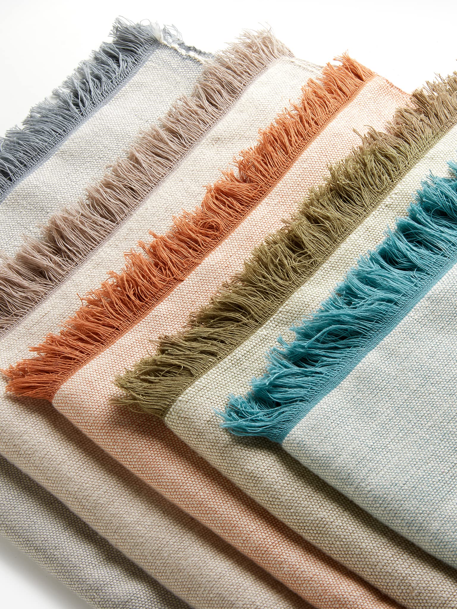 Yogamatters Organic Cotton Chambray Yoga Blanket (Mellow Taupe) - Image 3