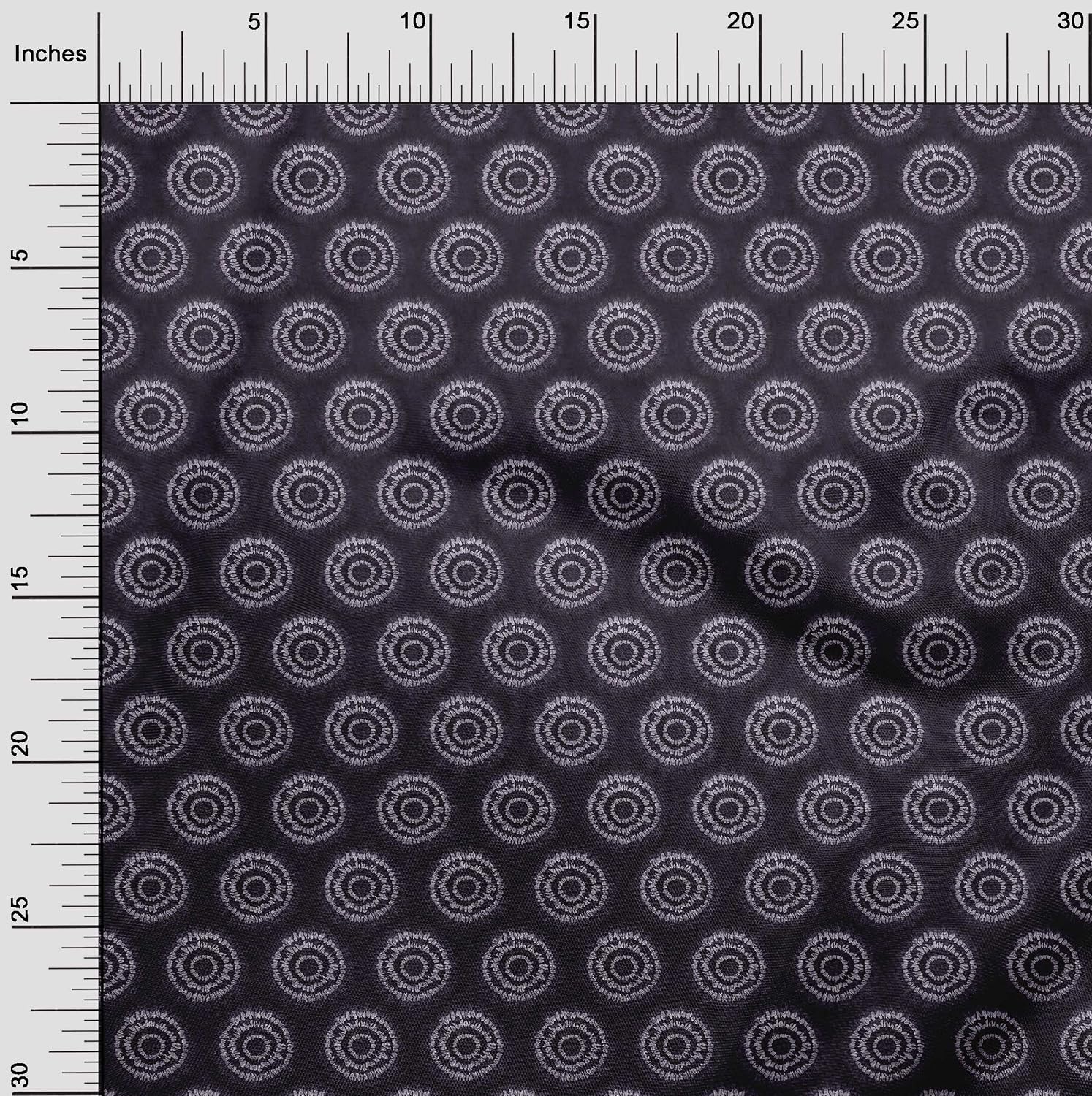 oneOone Cotton Flex Purple Fabric Asian Tie & Dye Sewing Craft Projects Fabric Prints By Yard 40 Inch Wide-1