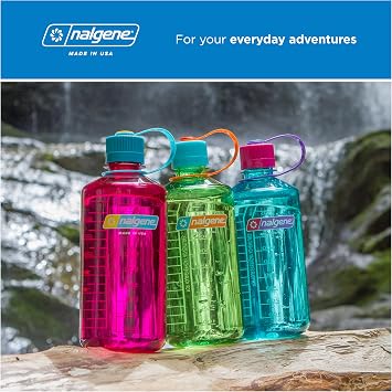 Nalgene HDPE Narrow Mouth BPA-Free Water Bottle, 32 oz