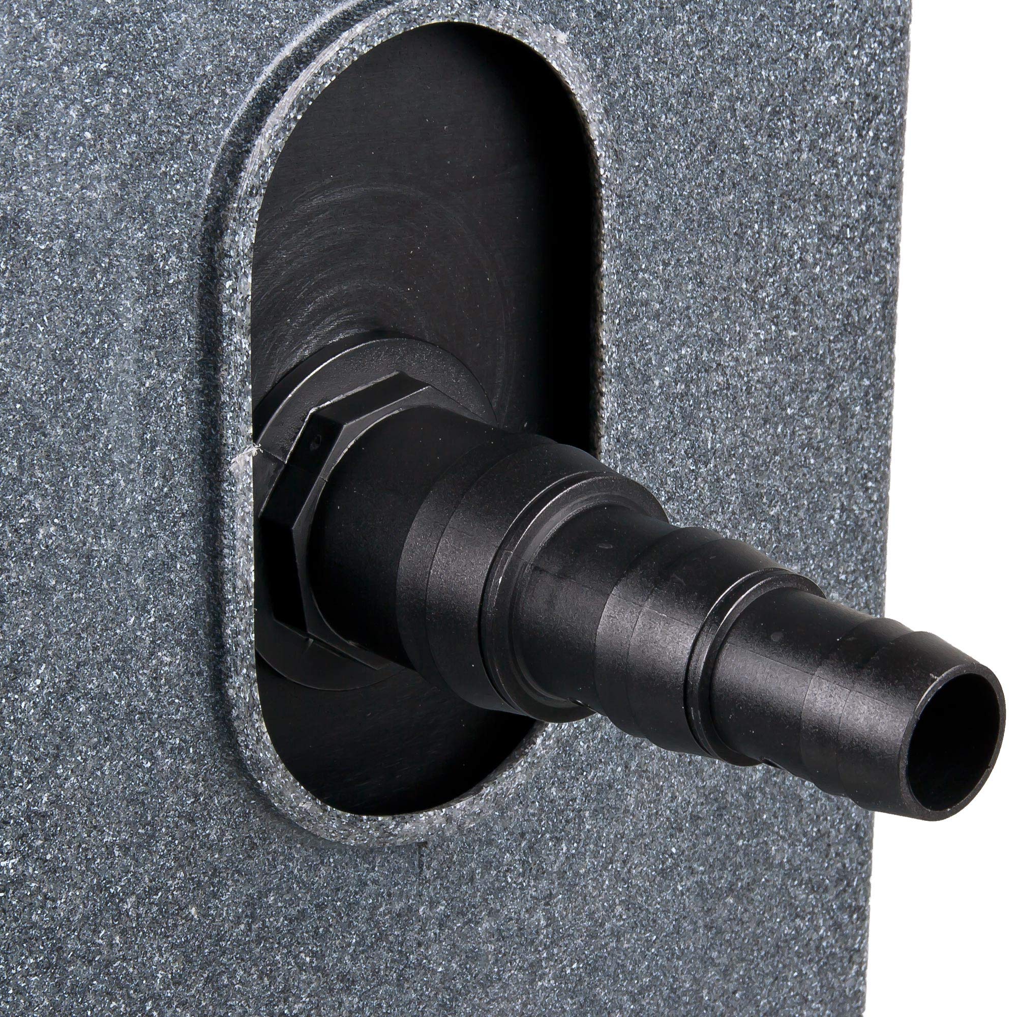Wagner GREEN Siebbogenfilter Compactsieve II 2 schwarz, Vorfilter mit Spaltsieb für Koiteich und Gartenteich