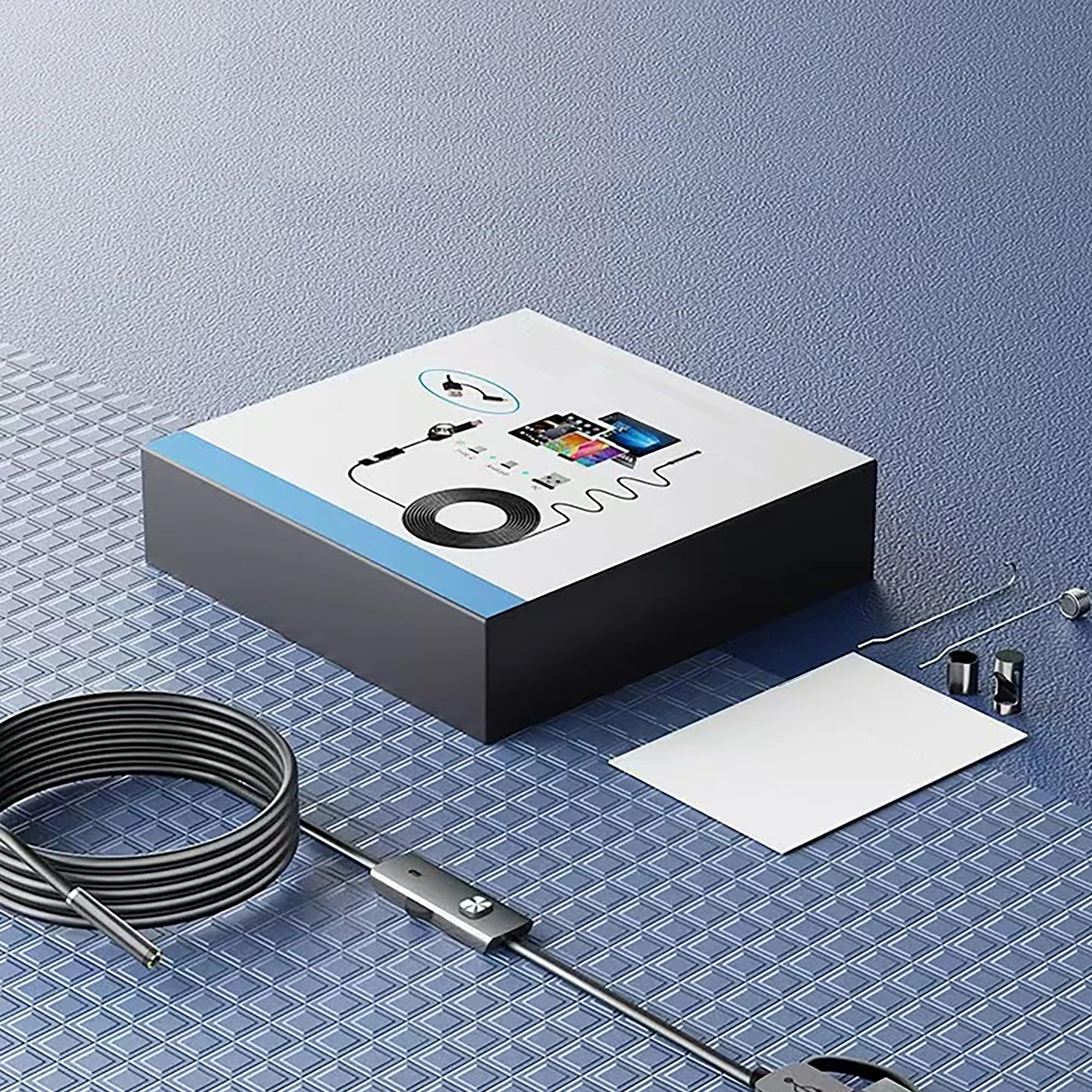 Endoscope Inspection Camera for Android & PC | 3-in-1 Type-C/Micro Connector Waterproof Borescope Snake Camera with Cable & Control Box for Mobile, Tablet & Desktop (2M)-picture-28