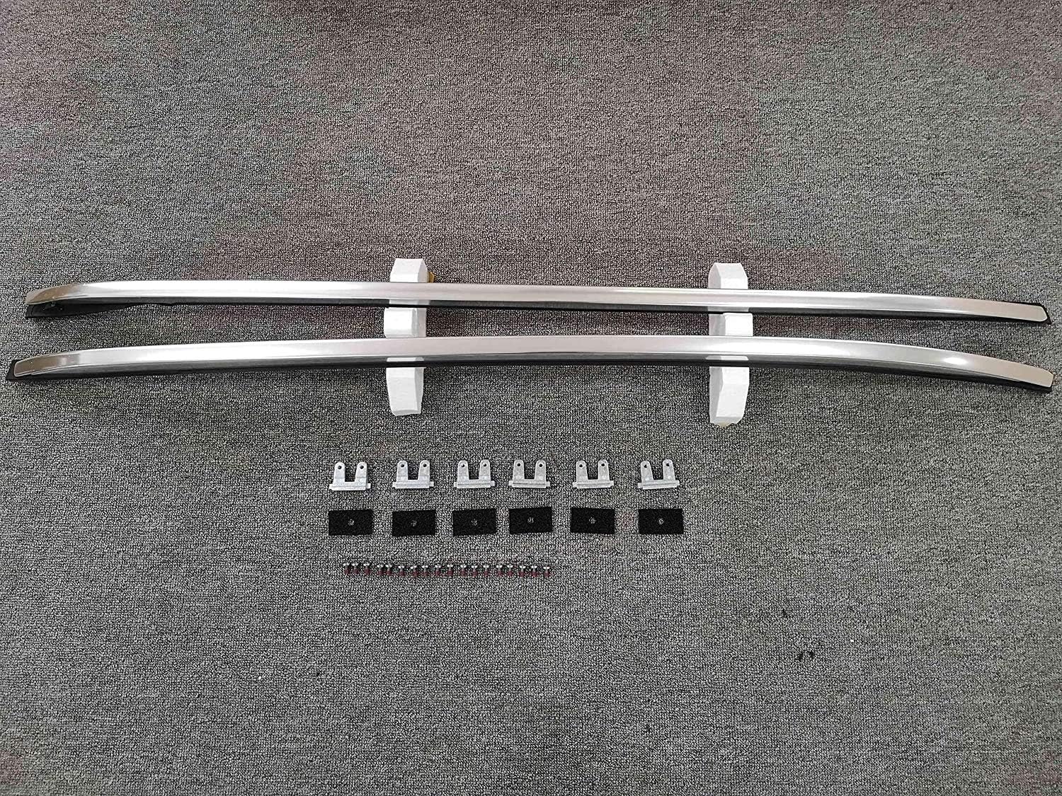 2Pieces Silver Roof Rack Fits for Mazda CX-30 CX30 2020-2025 Aluminium Top Roof Rail Side Rail Bar