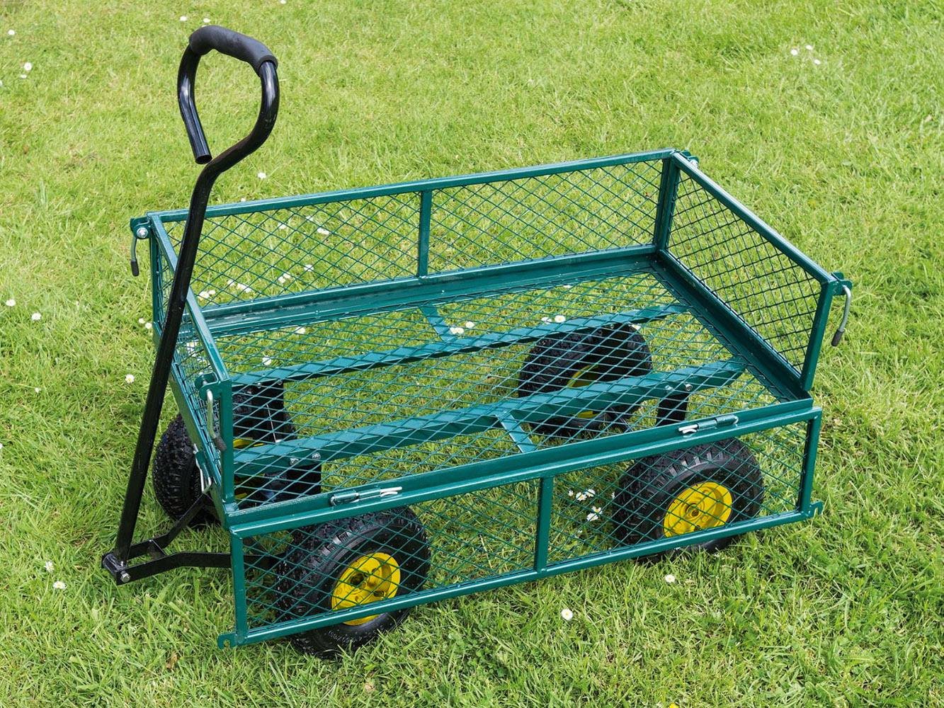 Varan Motors tc1840 a-2 TC-01 Chariot de jardin avec bâche Chariot de jardin 200 kilos