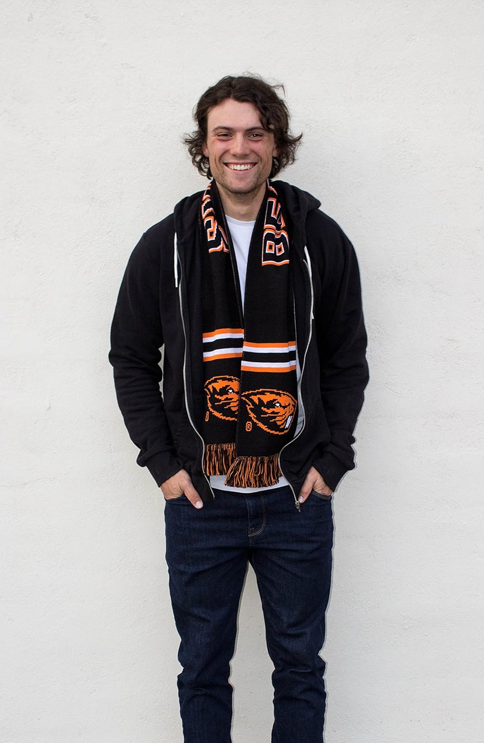 Tradition Scarves Oregon State Beavers Scarf - OSU Knitted