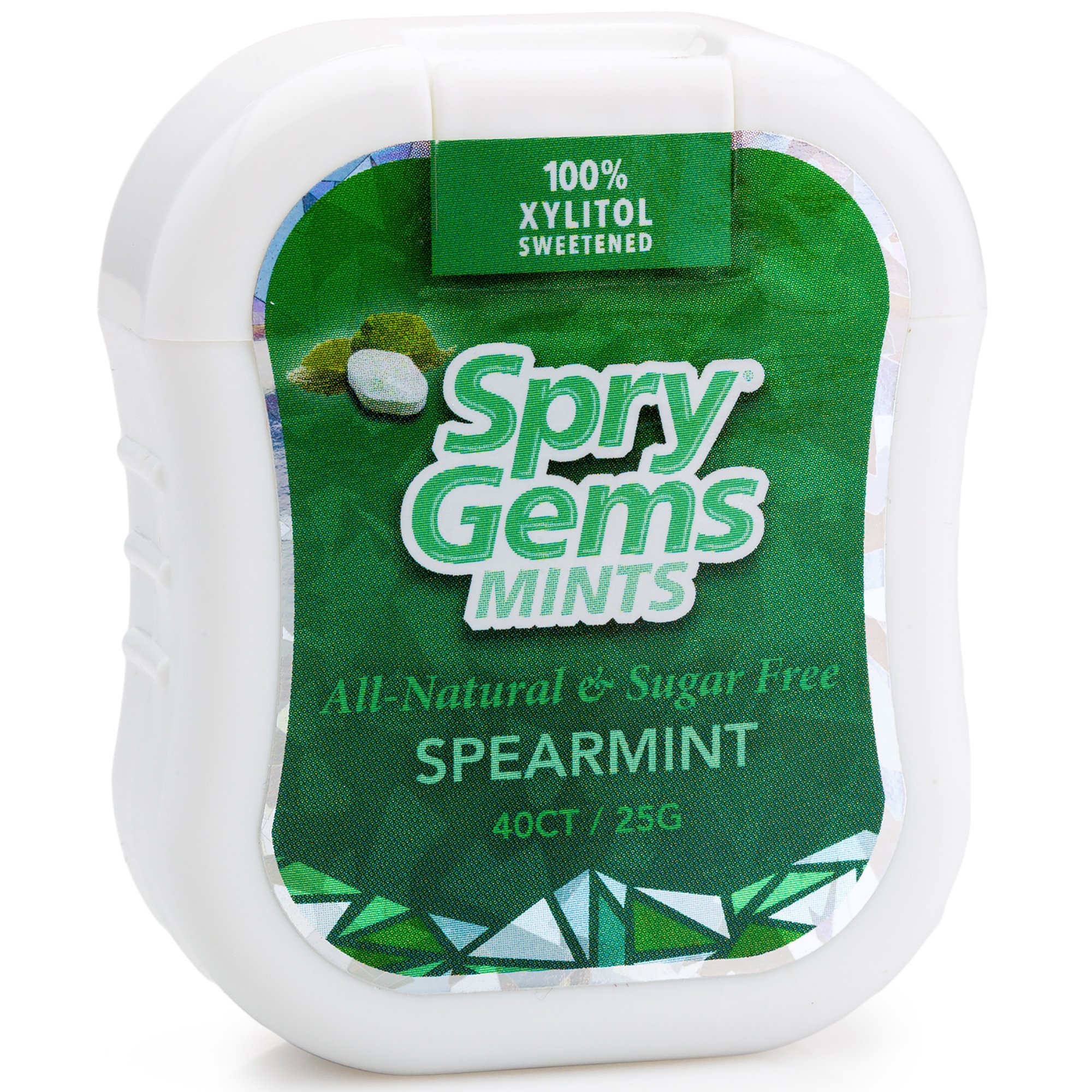 Amazon.com : Spry Gems Mints, Sugar Free Xylitol Mints, Natural
