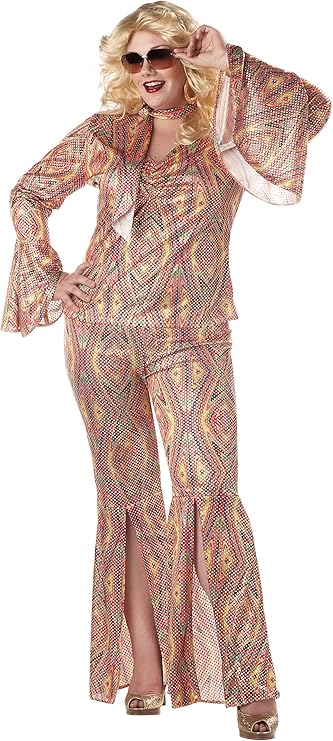 70s Outfits – 70s Style Ideas for Women Womens 1970s Disco Costume  AT vintagedancer.com