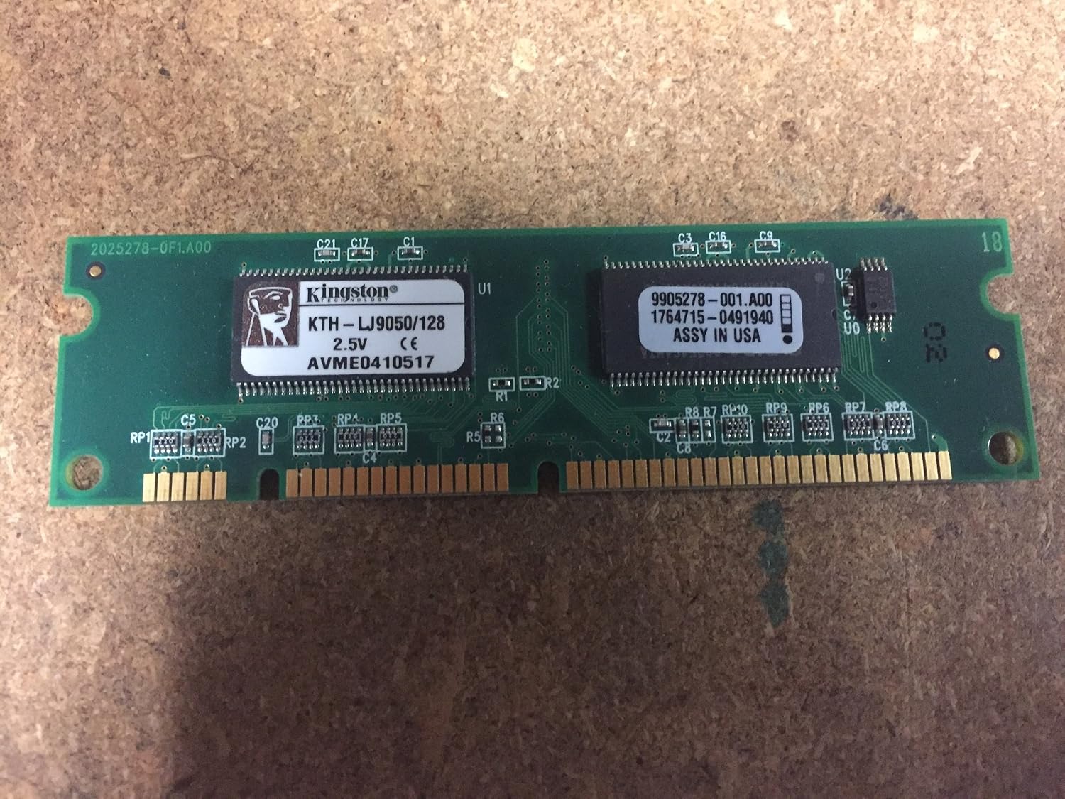 Kingston 128MB Module for HP Color Laserjet 4550/N/DN/HDNDESIGNJET 5000