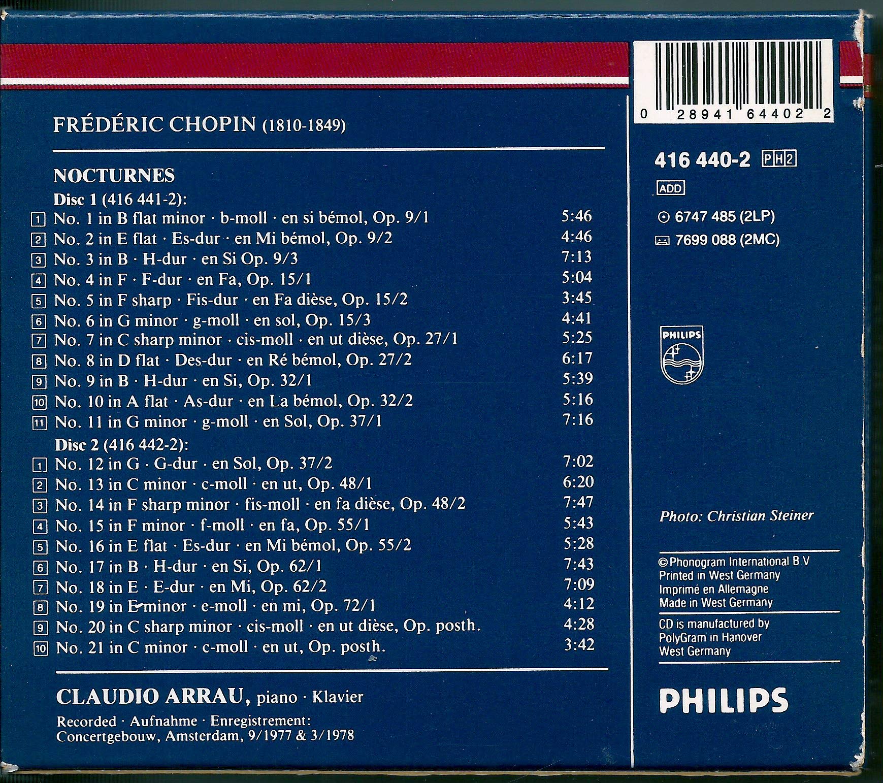 Chopin: Les 21 Nocturnes