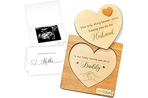 Surprise Pregnancy Announcement Wooden Puzzle for Dad