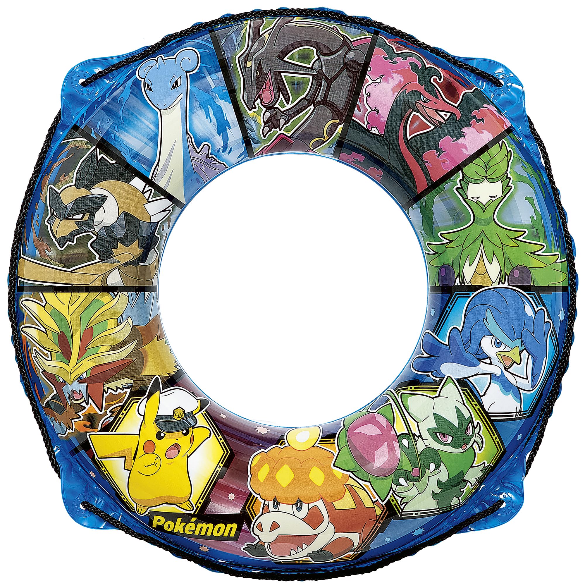 ポケモン - ようこりん Amazon.co.jp: イガラシ ポケモン60cmウキワブルー（ロープ付き