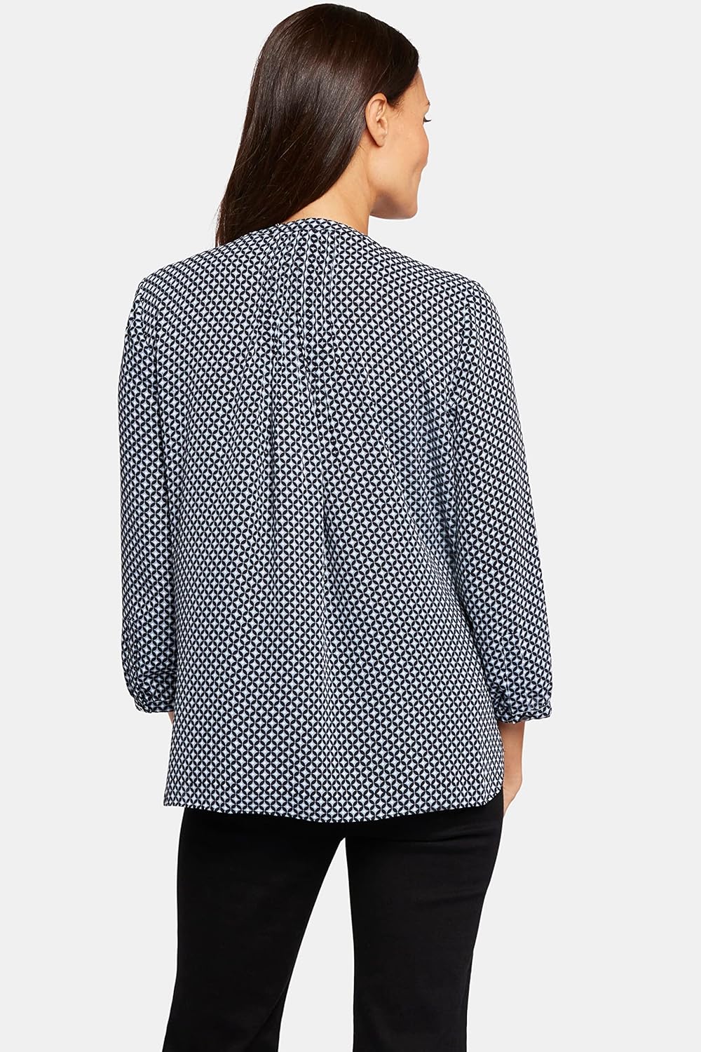 NYDJ womens Pintuck Blouse - Image 2