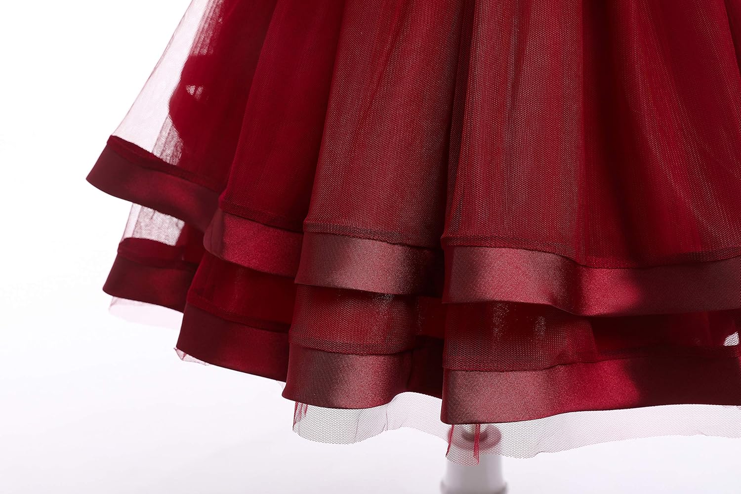 Glamulice Flower Girls Ruffles Dress Vintage Wedding Bridesmaid Party Dresses Holiday Kids Formal Pageant Gown - Image 5