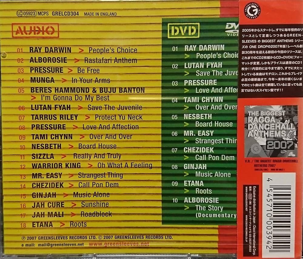 Various Artist vol.1 Sir-'s Prodレゲエ Various Artist vol.1 Sir-'s Prodレゲエ Various Artist vol.1