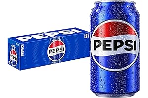 Pepsi Cola Soda, 12 count 12oz Cans