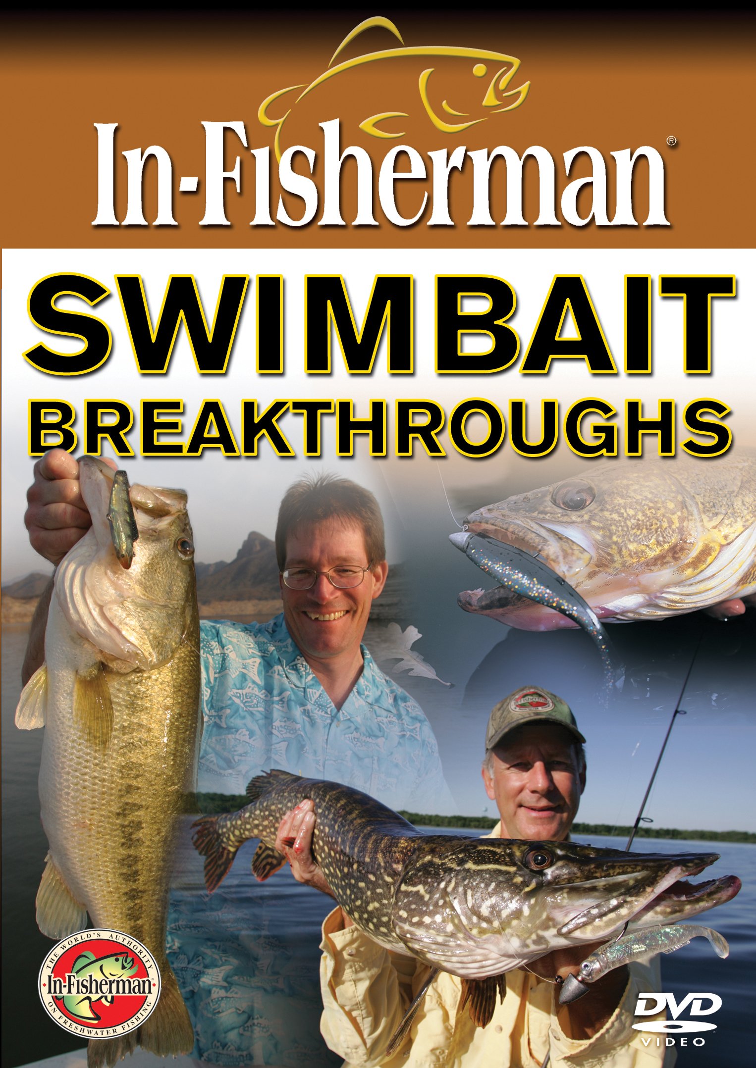 DVD In-Fisherman Swimbait Breakthroughs de pesca con señuelos