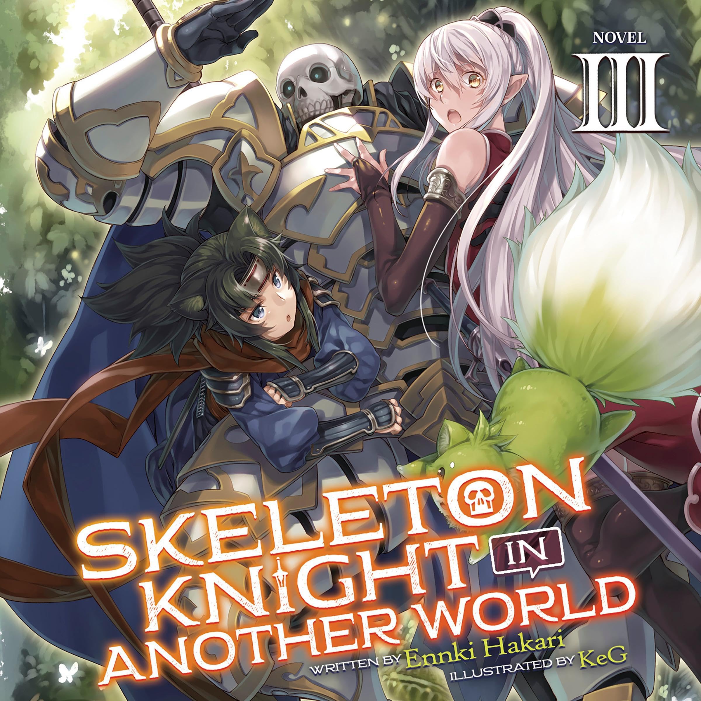 Cover art for Skeleton Knight in Another World, Vol. 3