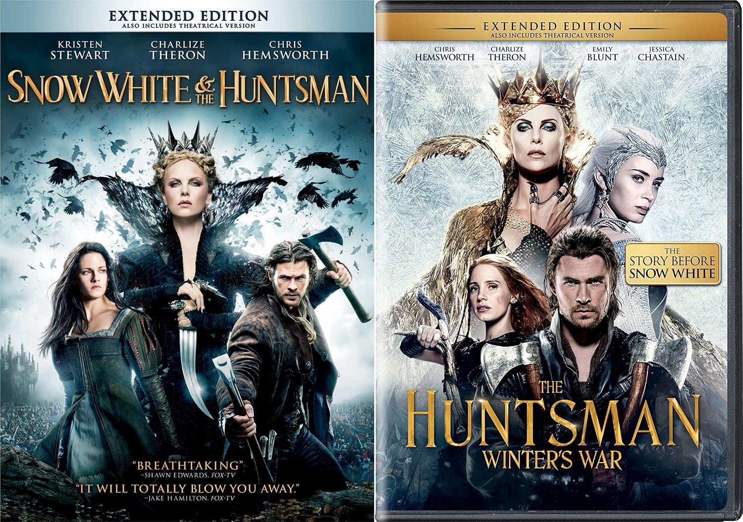 Fairy Tale And Legends DVD Bundle Snow White The Huntsman The fairy-tale-and-legends-dvd-bundle-snow-white-the-huntsman-the
