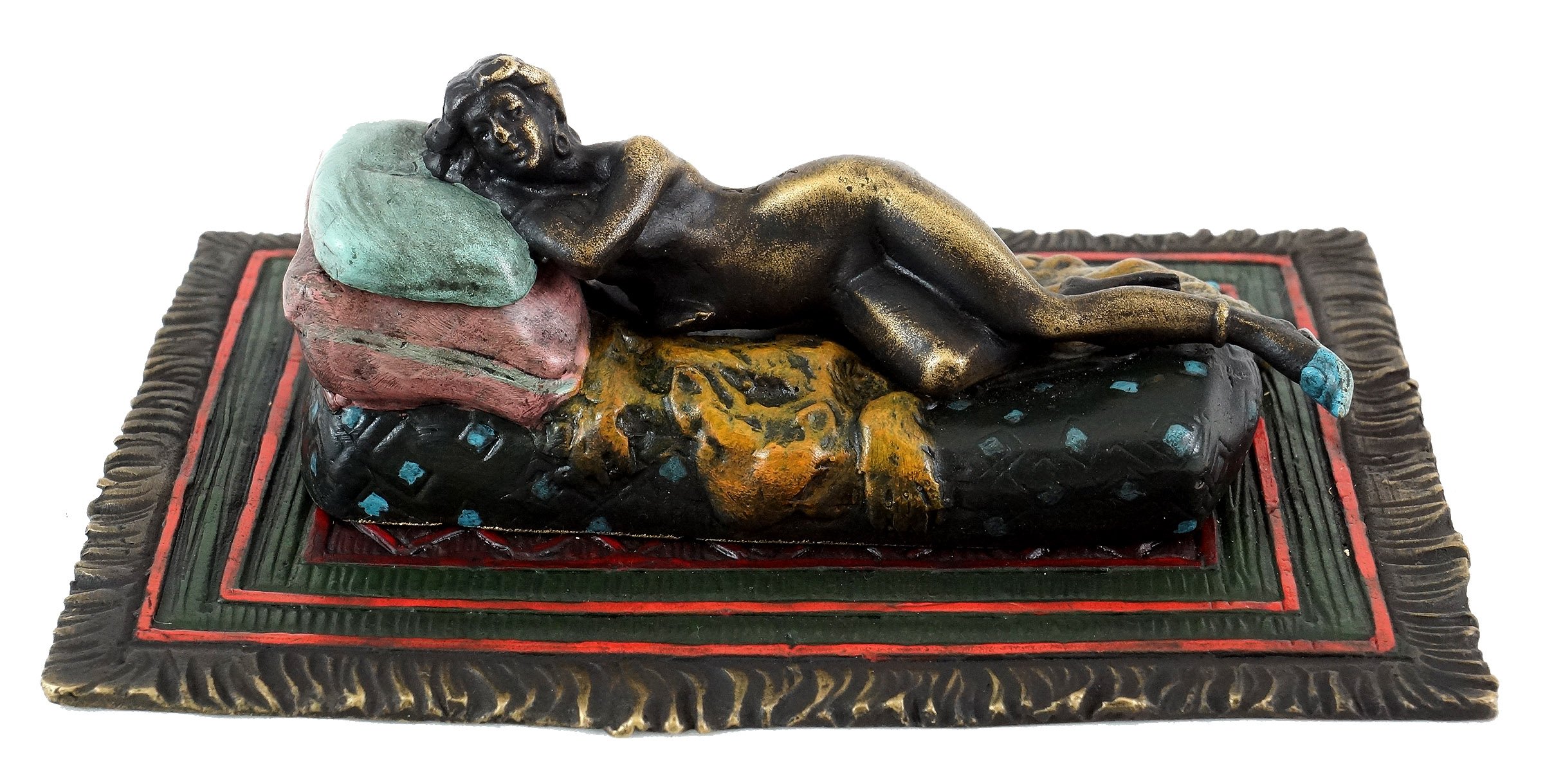 Erotik Wiener Bronze - Frauenakt - 2 teilig - Bergmann - Erotische Frauenfigur - Kunst kaufen - Frauen Akt - Erotik Akt - Skulptur - Statue - Wohndeko