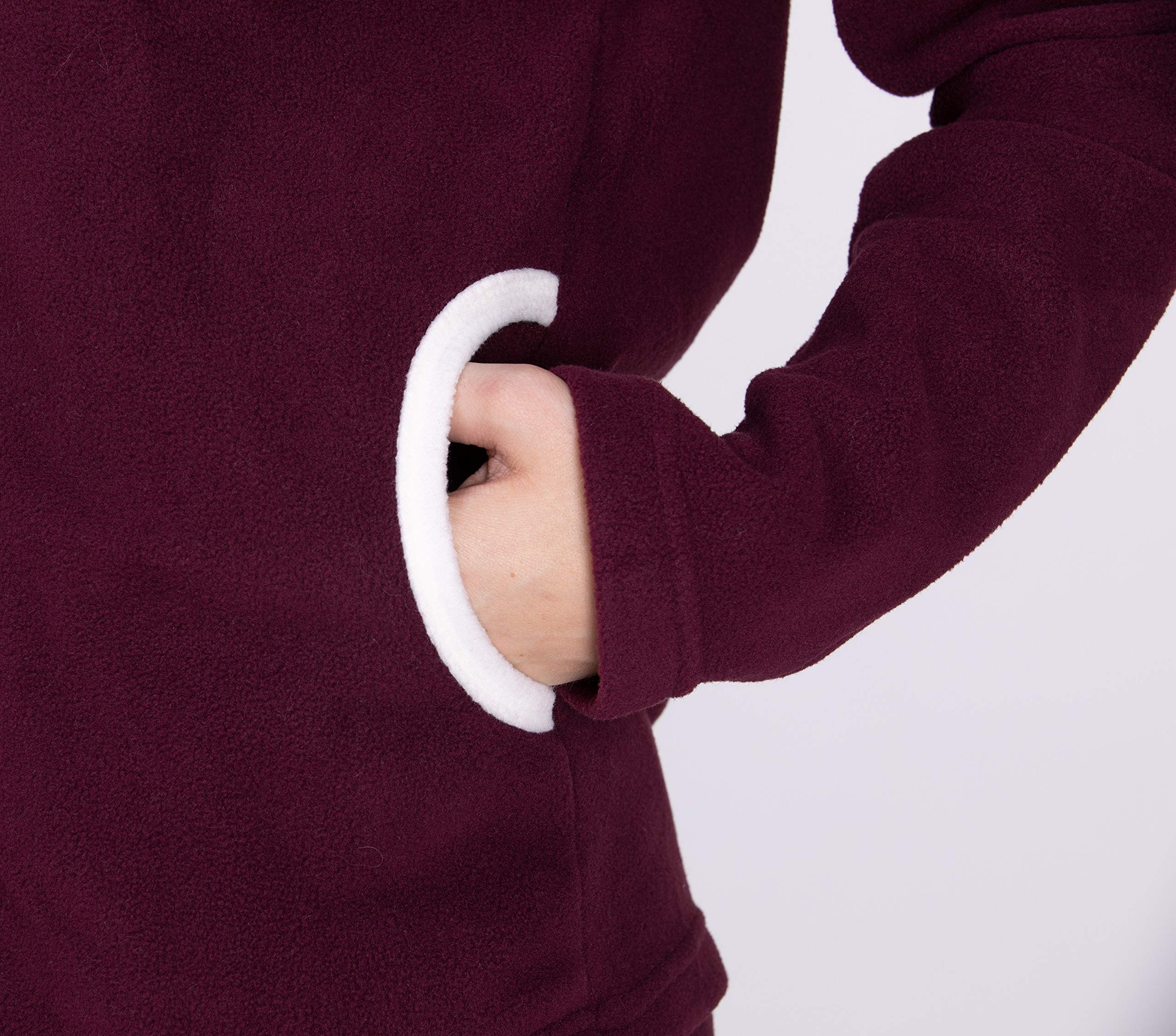 SLOUCHER Fleece-Anzug Hausanzug für Damen aus wärmenden Fleece