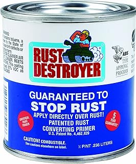 Rust Destroyer Corrosion Prevention Primer, 1/2-Pint