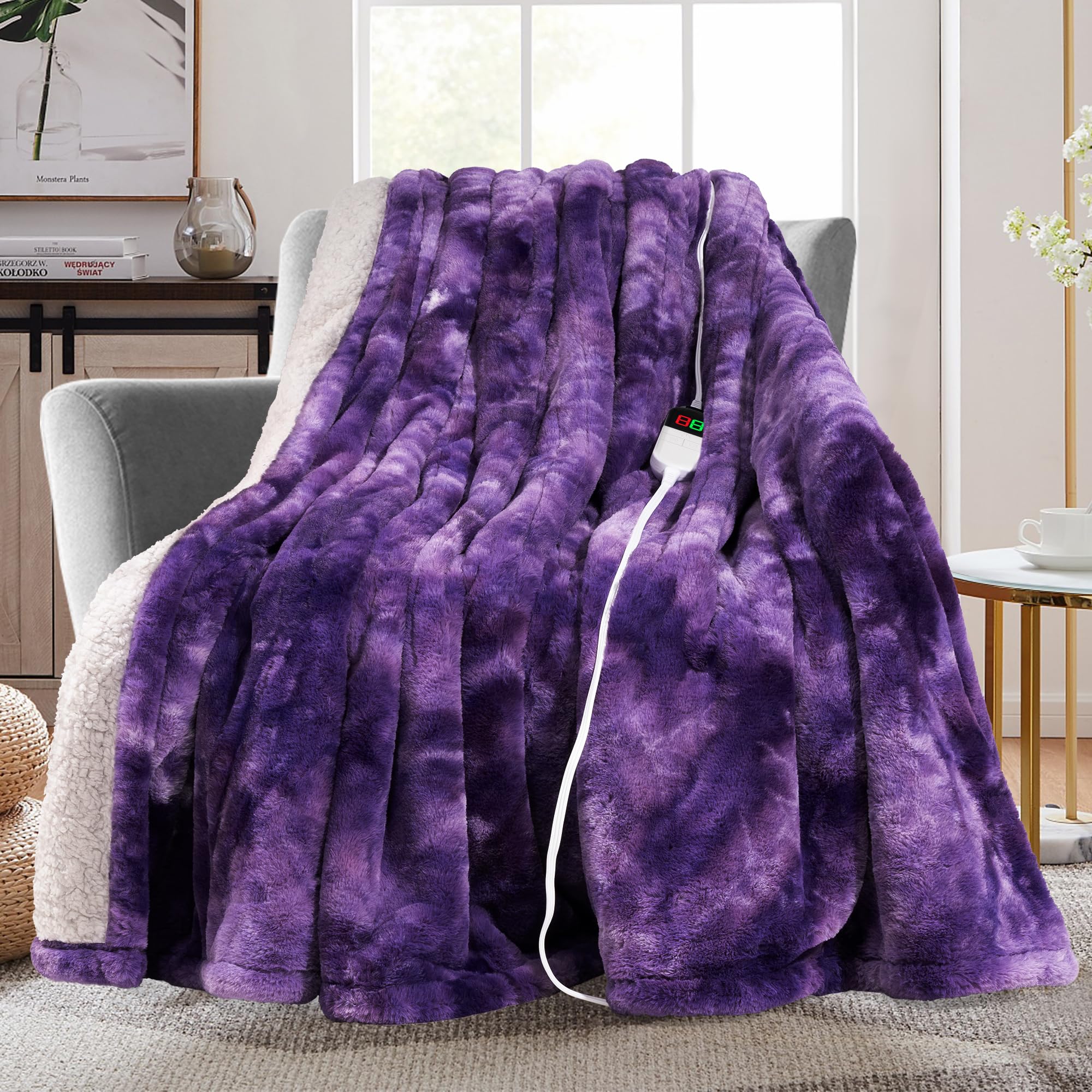 MAXEVE Faux Rabbit Fur Twin